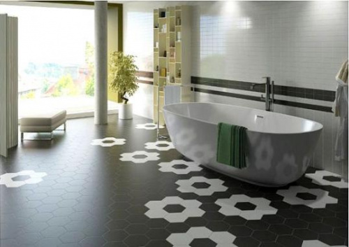 Керамогранит Equipe Hexatile Gris Mate напольная 17,5х20